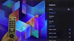 How to Turn On Captions and Customize them on Sharp Aquos Smart LED TV – Video Tutorial