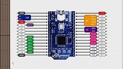 uCXpresso nano11U37-BLE (Arduino Compatible Bluetooth 4.0 NXP LPC11U37 ARM Cortex-M0/ 48MHz)