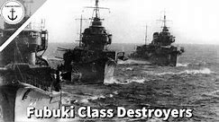 The Fubuki Class: Revolutionizing Japanese Naval Warfare