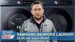 Product Overview: Samsung Bespoke Washer + Dryer Set