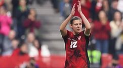 Christine Sinclair exits final international match of career to standing ovation