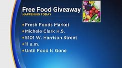 Local marking hosting food giveaway at South Austin high school