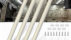 WELLUCK 12V Interior LED Light Bar, 1600LM COB Interior Light Strip w/Switch for Car, Trailer, Truck Bed, Van, RV, Cargo, Boat, Cabinet, Slim Enclosed Trailer Lights Fixture, 12 Volt Led Lighting