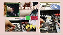 Fixing DVD Player... Open/Close trouble, no disk, etc...