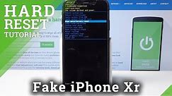 How to Perform Hard Reset on iPhone Xr Clone - Bypass Screen Lock