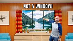 I built a WINDOW using TVs