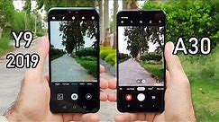Samsung Galaxy A30 vs Huawei Y9 2019 Camera Test!