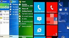 Evolution of Windows Phone OS (2000 - 2017)