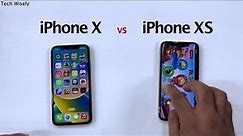 iPhone X vs iPhone XS - SPEED TEST