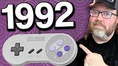 SNES Games You Were Playing in 1992