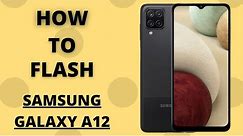 How to flash Samsung Galaxy A12 SP Flash Tool | Tutorial