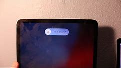 iPad Pro 3rd gen 2018 How to POWER OFF or shut down