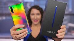 Galaxy Note 10 Plus Unboxing