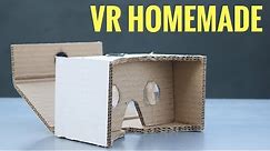 How to Make VR Headset at Home | VR Cardboard