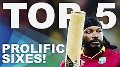 The Most Sixes at the 2015 World Cup? | Top 5 Archive | ICC Men's Cricket World Cup