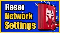 How to Reset Network Settings ON PS4 (Easy Tutorial)