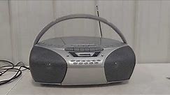 SONY BOOMBOX CFD-S250 CD Radio Cassette Tape Player
