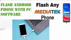 How to flash all ANDROID phone using computer (MTK chipset flashing using SP flash tool)