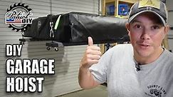 DIY Garage Hoist / Lift System / Rooftop Tent Storage