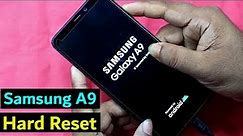 Samsung Galaxy A9 2018 Hard Reset / Samsung (SM-A920F) Factory Reset/Pattren/Pin Unlock Without PC |