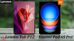 Lenovo Tab P12 vs xiaomi pad 6S Pro 12.4