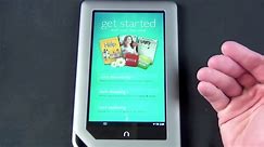 Barnes & Noble Nook Tablet Unboxing and Review - video Dailymotion