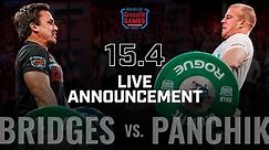 Josh Bridges vs. Scott Panchik — CrossFit Open Announcement 15.4
