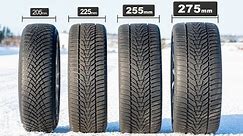 Wide vs Narrow Winter Tires Tested - What's REALLY Better on Snow and Ice?