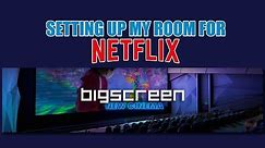 Big Screen Oculus Quest: Setting Up My Room For Netflix Streaming