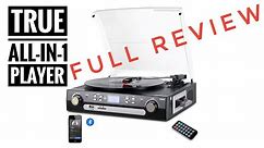 All-in-One: A Tech Review 📼 DigitNow Bluetooth Record Player with Cassette 2023 💯😁