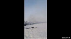 WATCH: Huge fireball erupts after alleged Ukraine drone strikes Russian facility