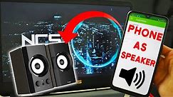How to Use your Smartphone as a Speaker (Wireless and USB)