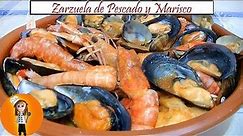 Zarzuela de Pescado y Marisco | Receta de Cocina en Familia