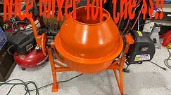 Cement Mixer Complete Assembly!! A Cement Mixer that every DIY'er and homeowner should own!!!