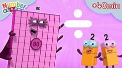 Number Magic Division | Learn to count challenge for kids | 12345 - Learn to divide | Numberblocks