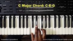How to Play the C Major Chord on Piano and Keyboard