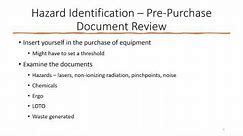 Episode 138 - Hazard Identification - Pre-Purchase Document Review