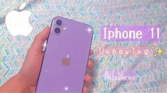 Iphone 11 UNBOXING PURPLE💜 64GB + CASING + SETUP