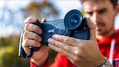 Convert Your iPhone Into a DSLR! Shiftcam ProGrip and LensUltra