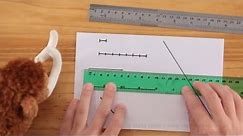 Measuring length - whole centimeters - 1st grade math lesson