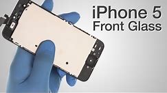 Front Glass LCD Screen Assembly Repair - iPhone 5 How to Tutorial
