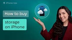 How to Buy Storage on iPhone to Get More Space