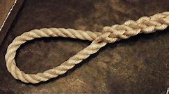 "Easy To Follow" - How To Tie An Eye Splice In 3 Strand Rope