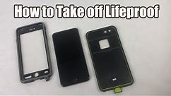 How to Take a Lifeproof Fre Case Off Any iPhone