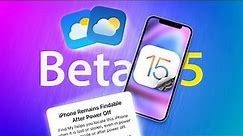 Everything New in iOS 15 Beta 5