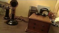 Antique Stromberg-Carlson "Candlestick" Crank Magneto Telephone!