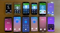 Samsung Galaxy S1-S21 12 Incoming Call Collection