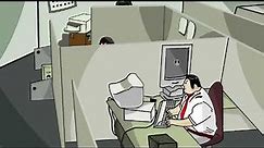 Man destroying computer || Ansh Animations