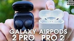 Galaxy Buds2 PRO vs AirPods Pro 2 [Honest Comparison & Testing!]