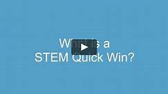 STEM Quick Wins Webinar